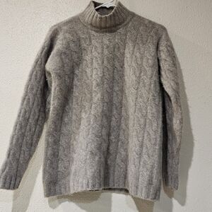 Charter Club Gray Cashmere Sweater